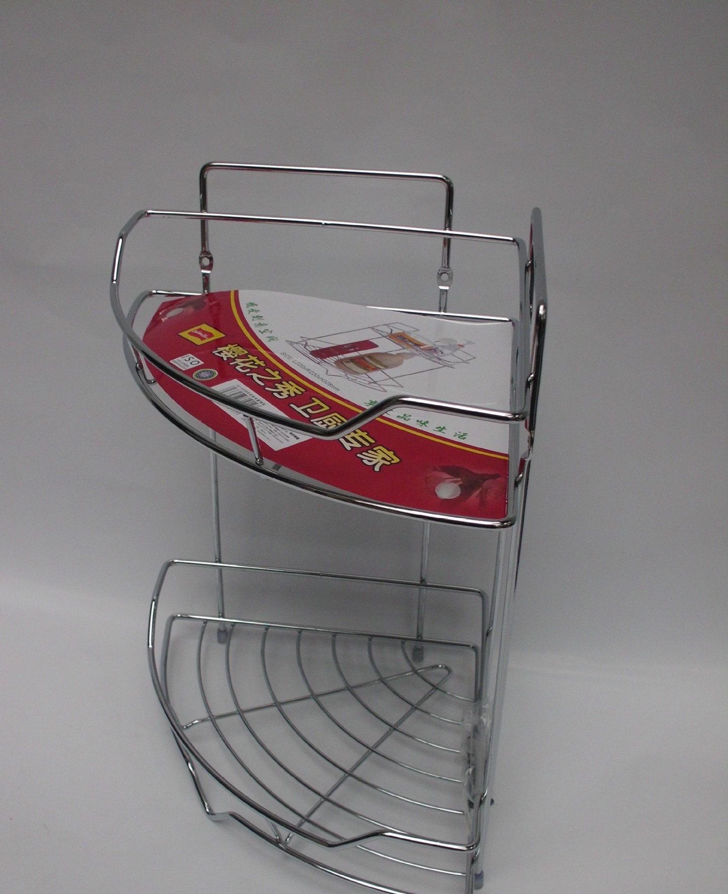 櫻花之秀衛廚專家雙層轉角架 巧妙收納，打造整潔衛浴空間